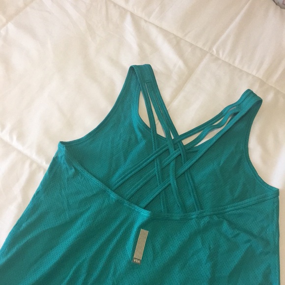 Victoria's Secret Tops - VSX Sport Mesh Tank Turquoise